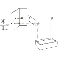 Differnz Toiletfontein Flat Beton Lichtgrijs 38X24X8Cm|Brico New