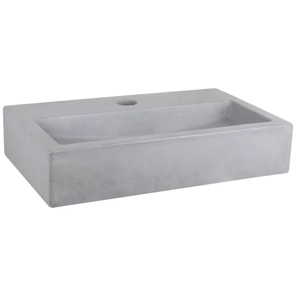 Differnz Toiletfontein Flat Beton Lichtgrijs 38X24X8Cm|Brico New