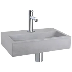 Differnz Toiletfontein Flat Beton Lichtgrijs 38X24X8Cm|Brico New