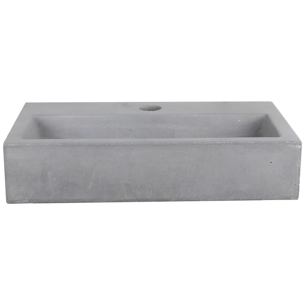 Differnz Toiletfontein Flat Beton Lichtgrijs 38X24X8Cm|Brico New
