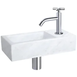 Differnz Toiletfontein Helios Marmer 37,5X18,5X9,5Cm|Brico