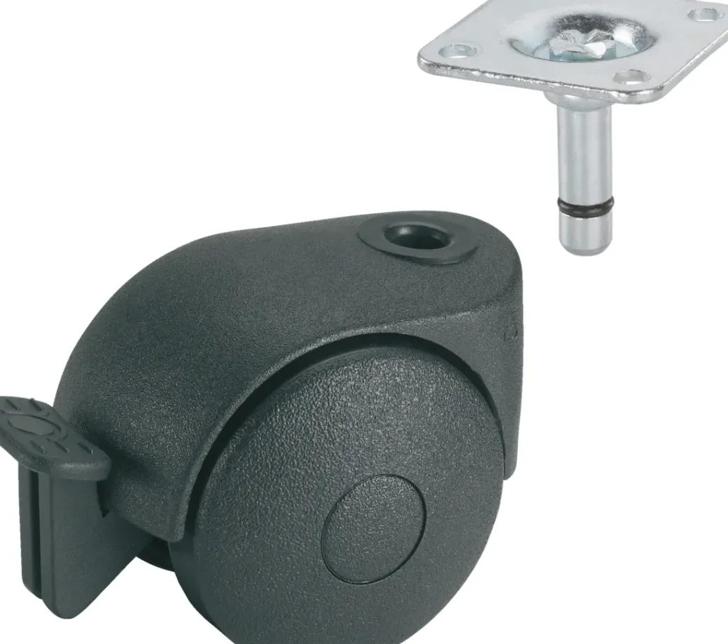 Brico Wielen-Dorner+Helmer Dubbel Wiel 50Mm