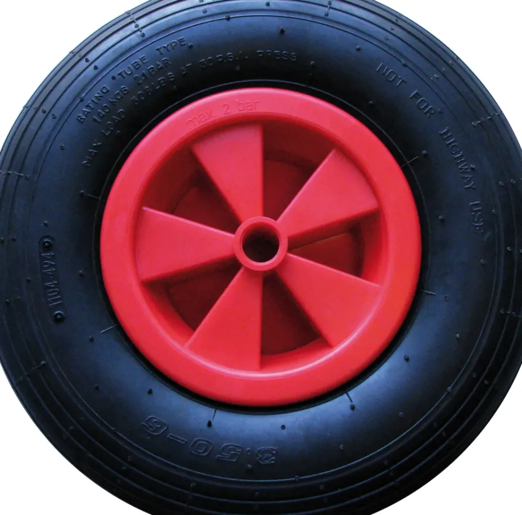 Brico Wielen-Dorner+Helmer Luchtwiel Rood/Zwart 340Mm