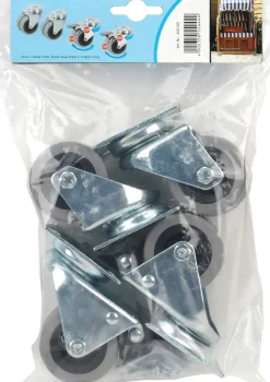 Brico Wielen-Dorner+Helmer Stoelwielenset 4St.