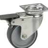 Brico Wielen-Dorner+Helmer Zwenkwiel Met Rem Tpe O50Mm