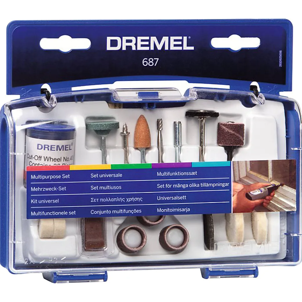 Dremel Multigereedschap Set 687Ja – 52 Stuks|Brico New