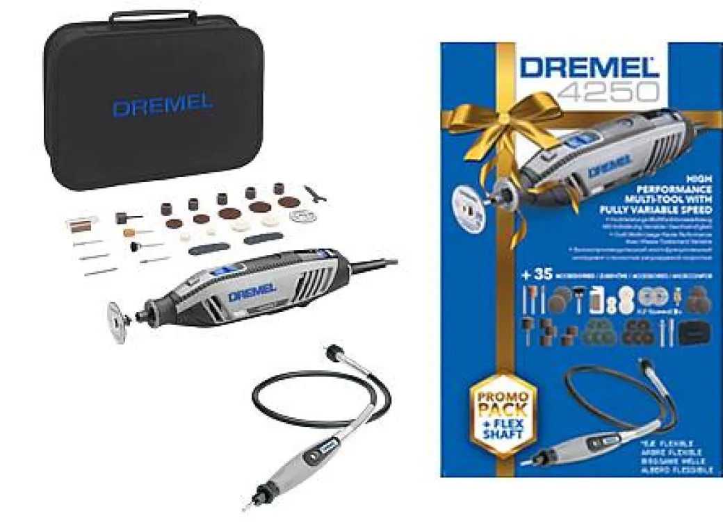 Dremel Multitool 4250Ka + 35 Accessoires 175W|Brico