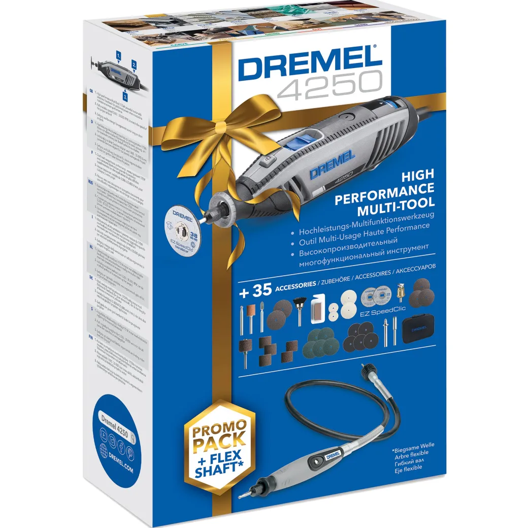 Dremel Multitool 4250Ka + 35 Accessoires 175W|Brico