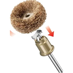 Dremel Schuurpolijstschijf Speedclic – 2 Stuks|Brico Online
