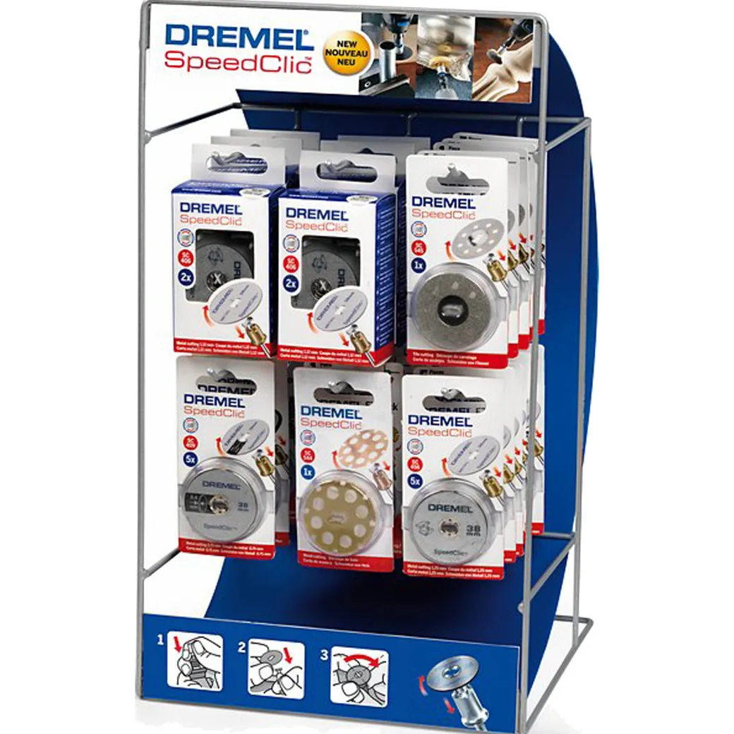 Dremel Schuurpolijstschijf Speedclic – 2 Stuks|Brico Online