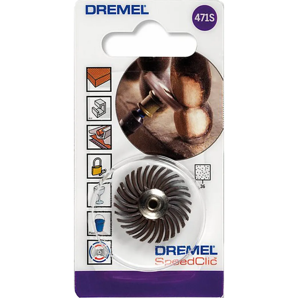 Dremel Schuurschijf S471Ja K36 25Mm|Brico Hot