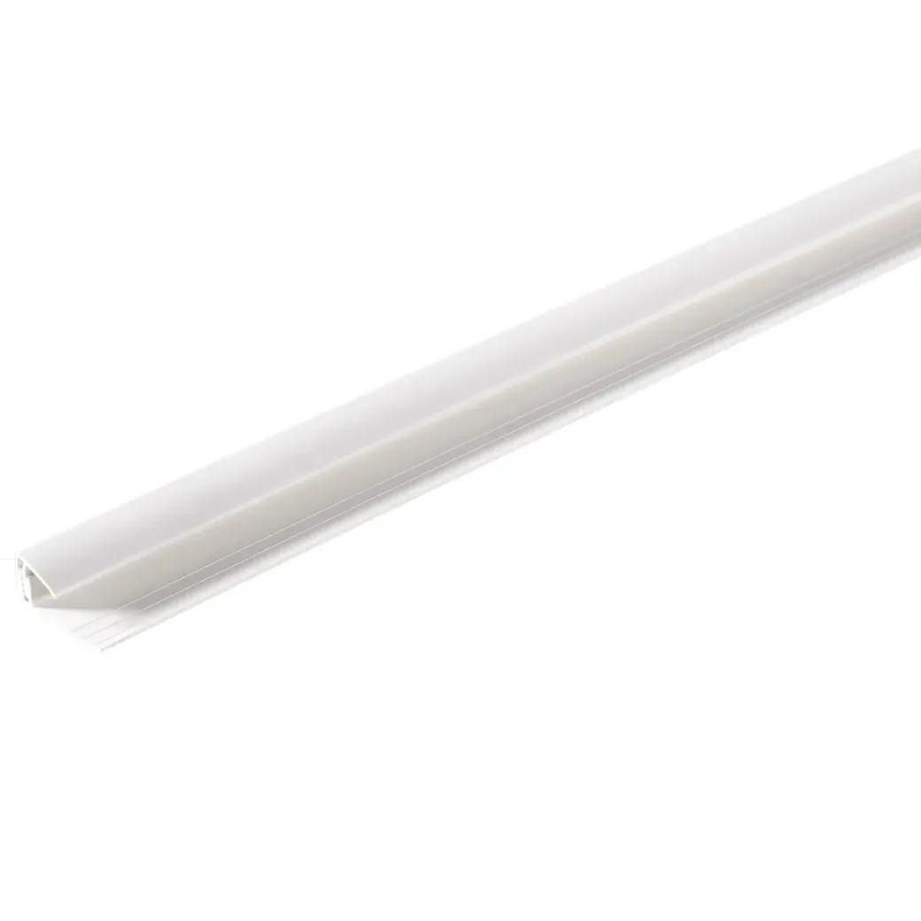 Brico Profielen-Dumaplast Startprofiel Pvc Wit 260 X 2 X 1,2 Cm