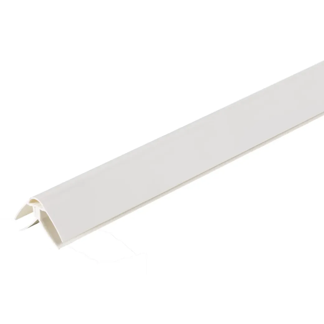 Brico Profielen-Dumaplast Universeel Hoekprofiel Pvc Wit 260 X 4 X 3,5 Cm