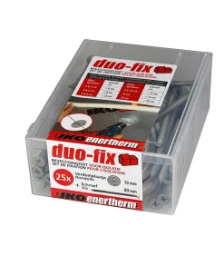 Duo-Fix Bevestigingsset Iko Isolatieplaten - Metaal - 4,8Mm - 8Cm|Brico Discount