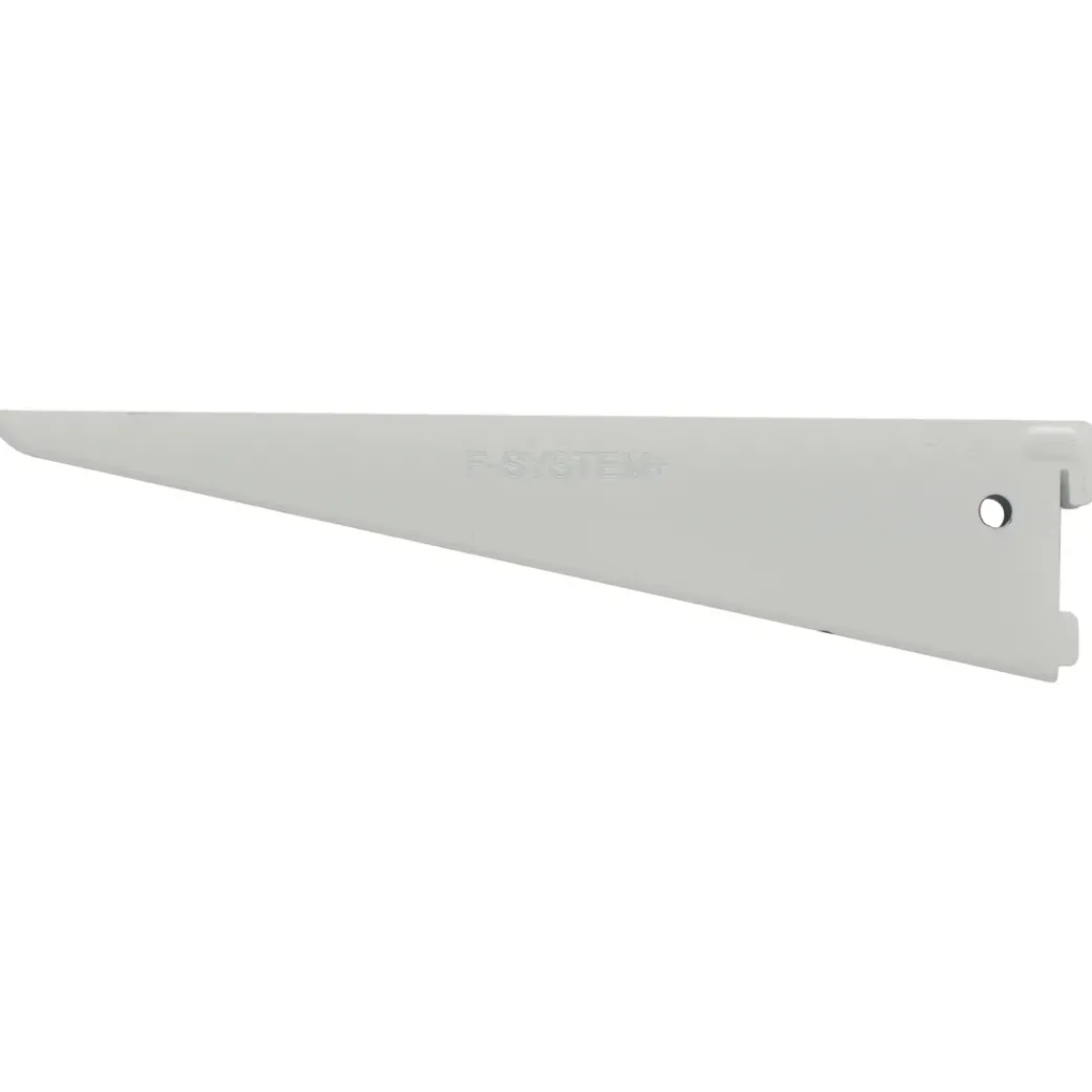 Brico Plankendragers-Duraline F-Drager Dubbel Wit 37Cm