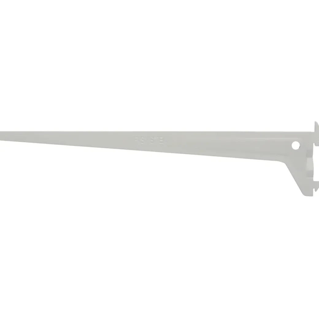Brico Plankendragers-Duraline F-Drager Enkel Wit 40Cm