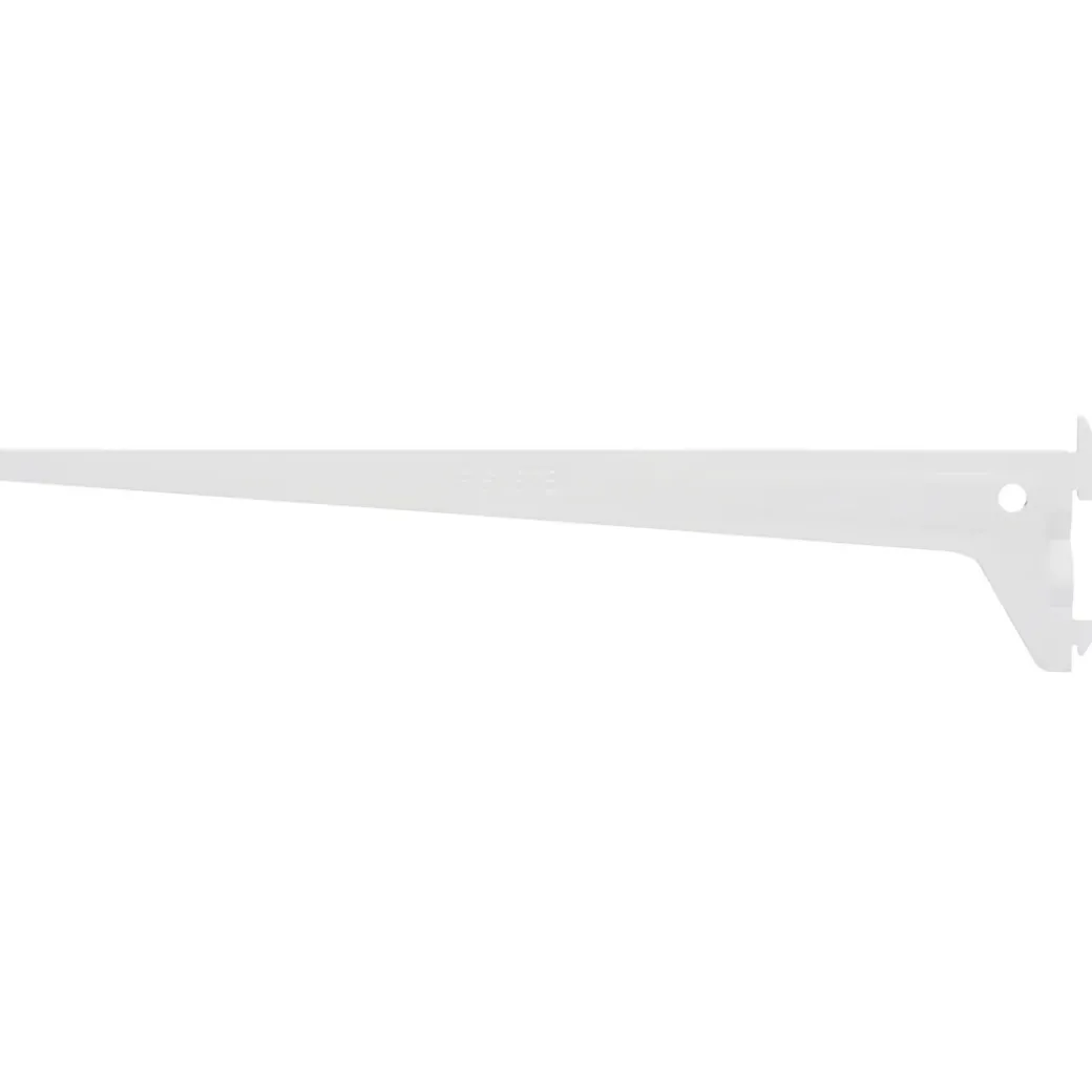 Brico Plankendragers-Duraline F-Drager Enkel Wit 30Cm