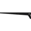 Brico Plankendragers-Duraline F-Drager Enkel Zwart 30Cm