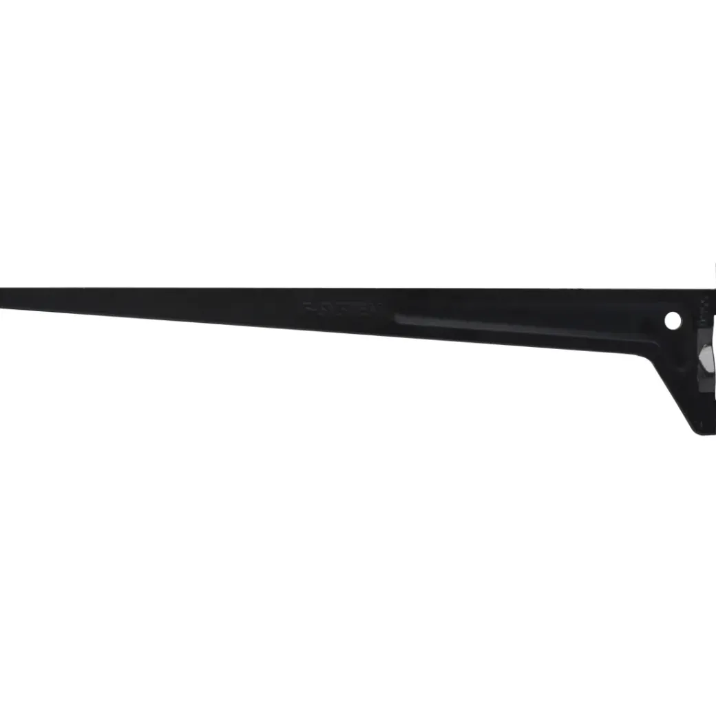 Brico Plankendragers-Duraline F-Drager Enkel Zwart 30Cm