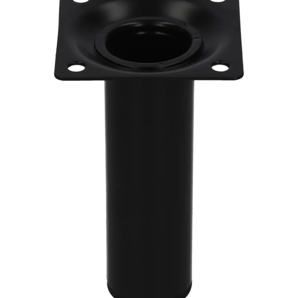 Brico Meubelpoten-Duraline Meubelpoot Stelvoet Staal O25X8-30Mm Geborsteld Nikkel 4 Stuks