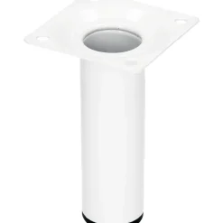 Brico Meubelpoten-Duraline Meubelpoot Vierkant Staal 2,5X2,5X25Cm Zwart