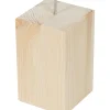 Brico Meubelpoten-Duraline Meubelpoot Vierkant Staal 2,5X2,5X15Cm Zwart