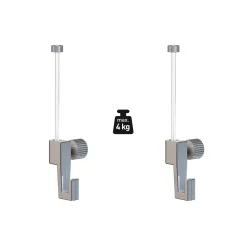 Duraline Perlonkoord+Haak Phs S/2 4Kg Click+Top+Up Rail|Brico Hot