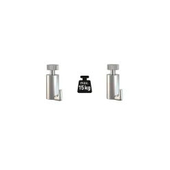 Duraline Phs S/2 Haken 15Kg Click+Top+Up Rail|Brico Best