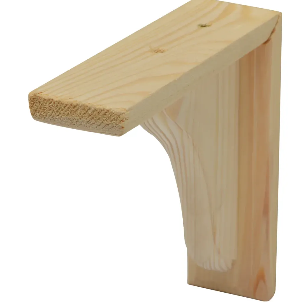 Brico Plankendragers-Duraline Plankdrager Model 18 Naturel Vuren 14,5X14,5Cm