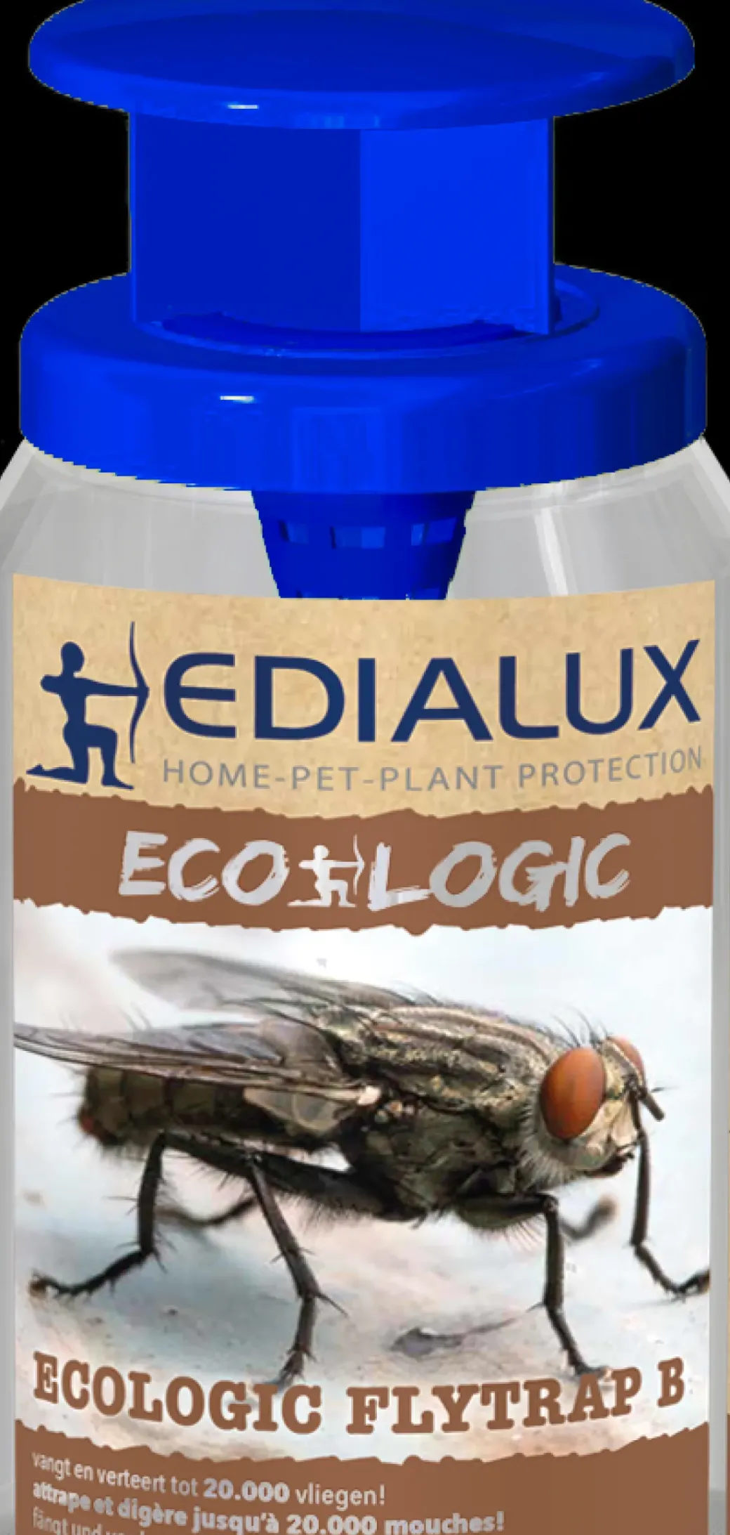 Brico Ongediertebestrijding-Edialux Fly Trap Ecologisch Vliegenval B 150G