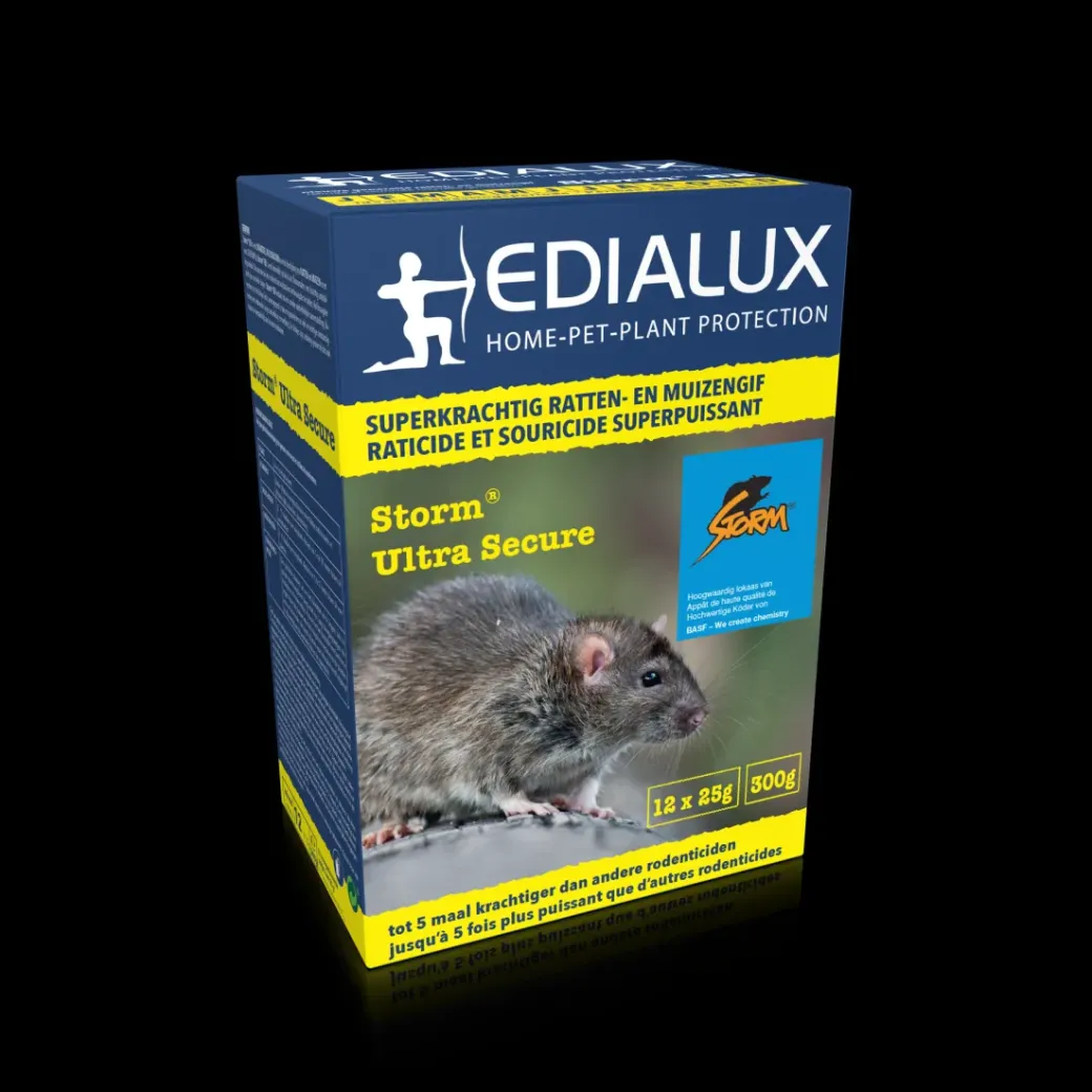 Brico Ongediertebestrijding-Edialux Knaagdierenlokaas Storm Ultra Secure 300G