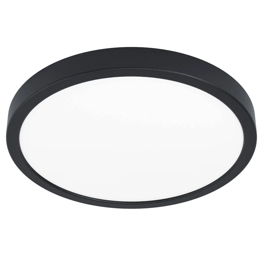 Eglo Plafondlamp Led Fueva 5 Zwart 28,5Cm 20,5W|Brico