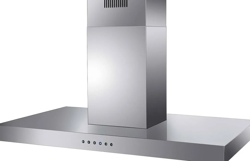 Electrum Eiland Afzuigkap 90 Cm Ihro93008Pex Zilver|Brico Best