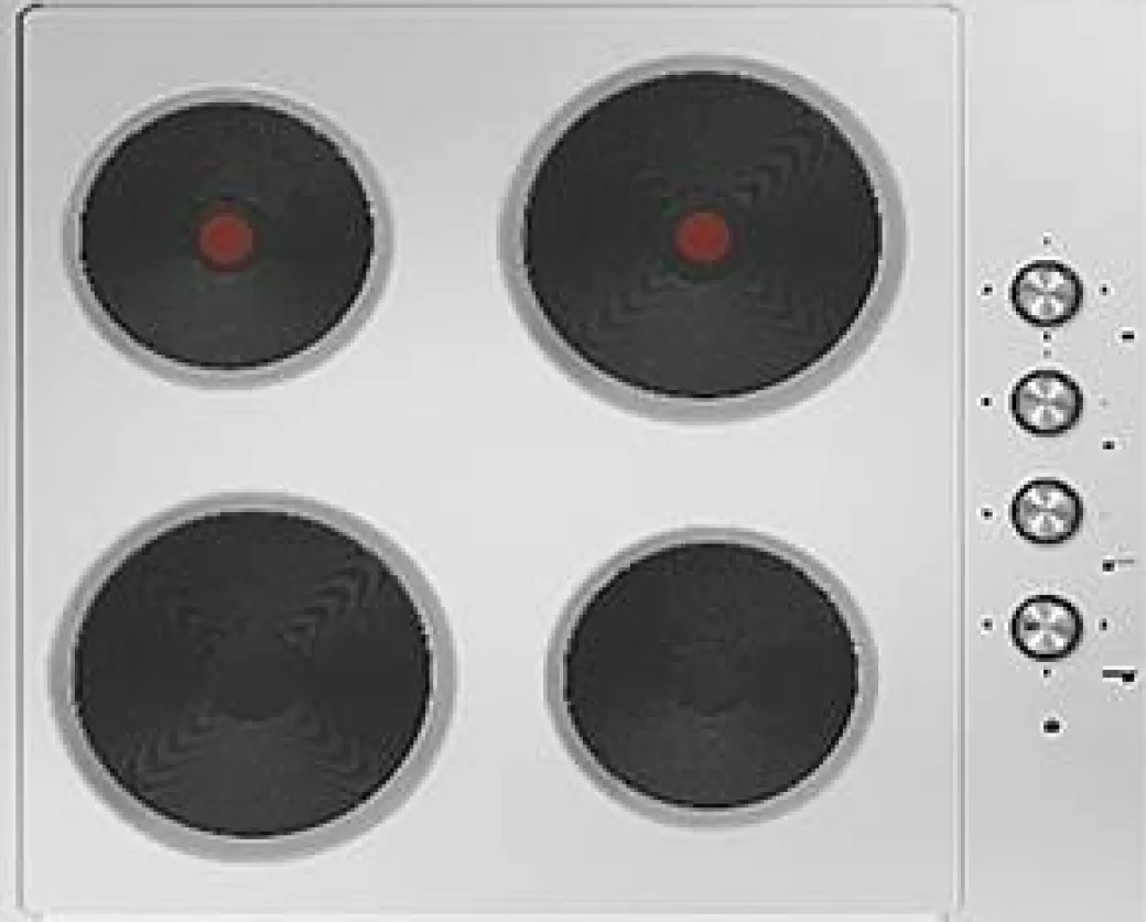 Electrum Elektrische Kookplaat 4 Zones Ps6042Ex Rvs 60Cm|Brico Discount