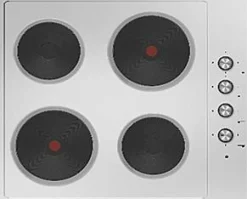 Electrum Elektrische Kookplaat 4 Zones Ps6042Ex Rvs 60Cm|Brico Discount