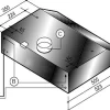 Electrum Onderbouw Afzuigkap Uh611Lb Zwart 60Cm|Brico Discount
