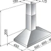 Electrum Schouwafzuigkap 90Cm Ch912Lbm Zwart|Brico Sale