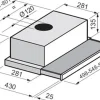 Electrum Telescopische Afzuigkap Th612Lx Rvs|Brico Outlet