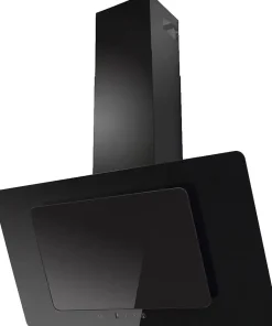 Electrum Verticale Wandafzuigkap 90Cm Dhpr93008Blg Zwart|Brico
