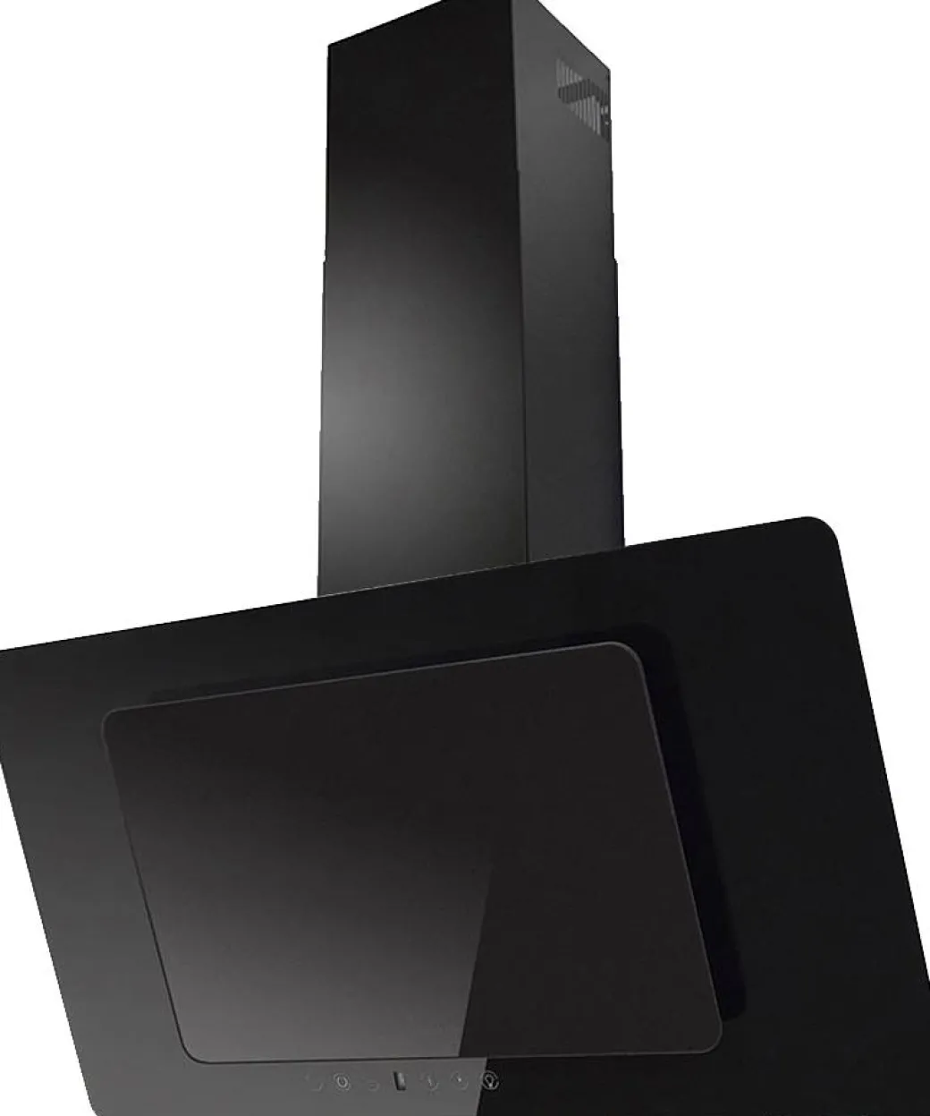Electrum Verticale Wandafzuigkap 90Cm Dhpr93008Blg Zwart|Brico
