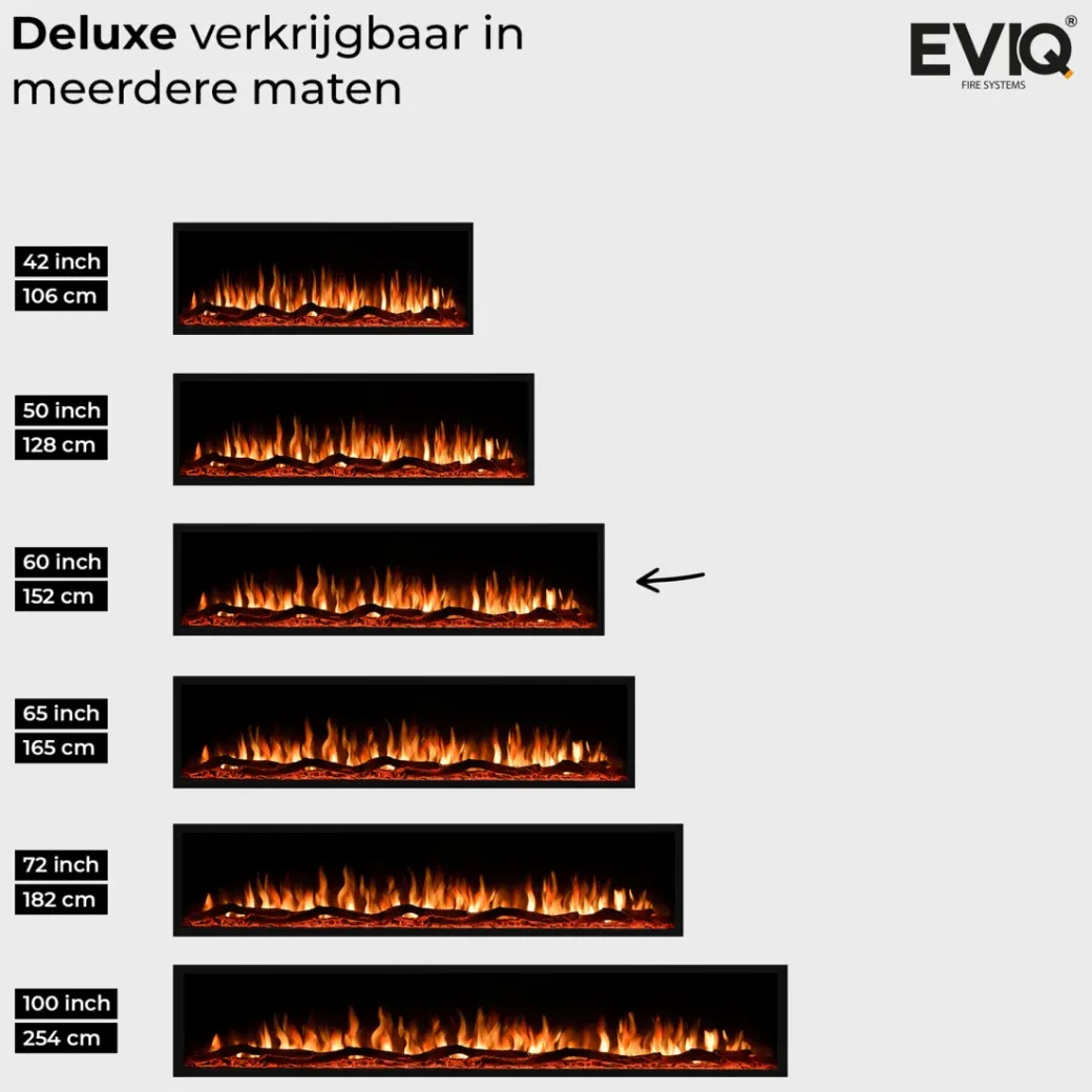 Brico Sfeerhaarden<Elektrische Sfeerhaard Smartline 60″ Inch – 152 Cm
