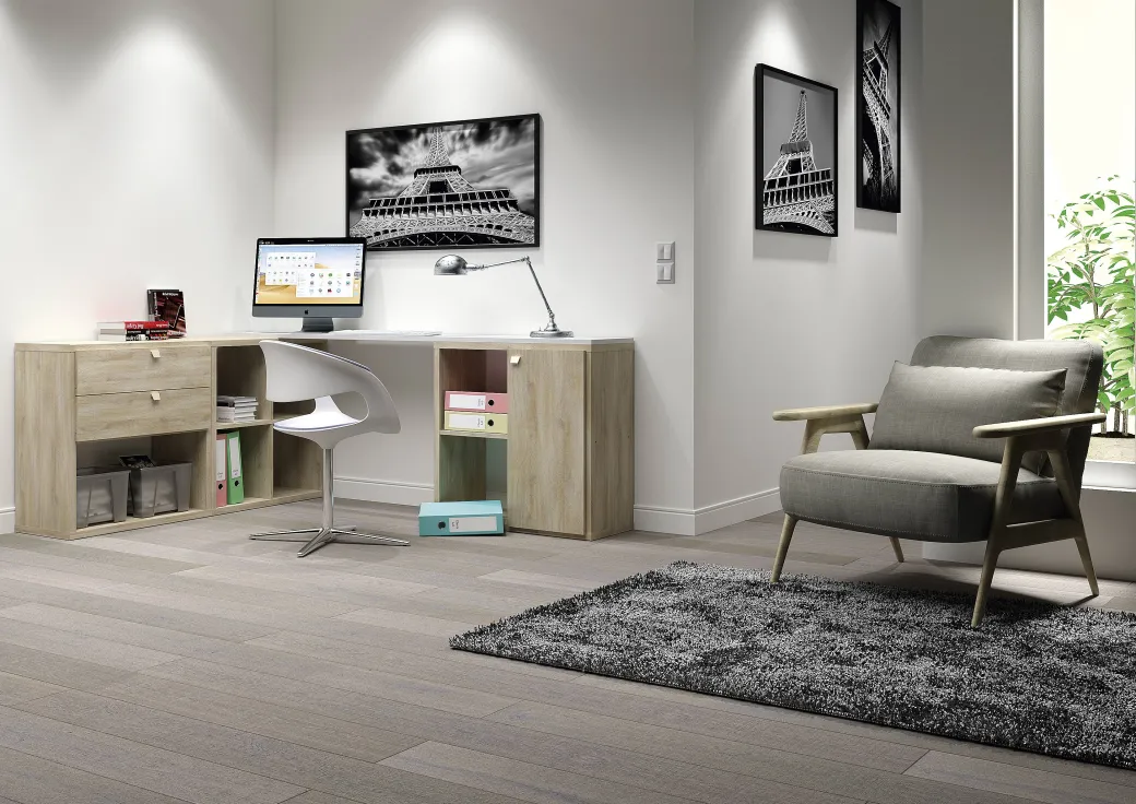Elements Kubus Kast Eik 2X2|Brico Outlet