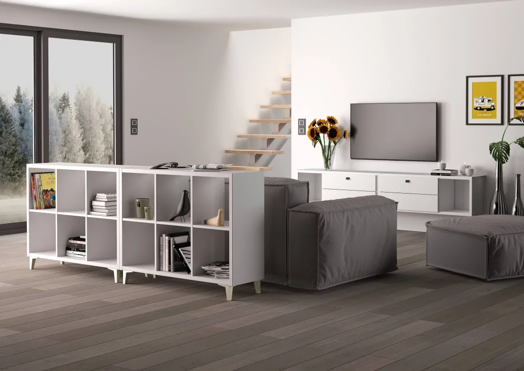 Elements Kubus Kast Eik 3X3|Brico Online