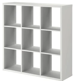 Elements Kubus Kast Wit 3X3|Brico New