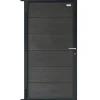 Brico Tuindeuren-Elephant Tuindeur Forte Wpc Antraciet 4X90X180Cm