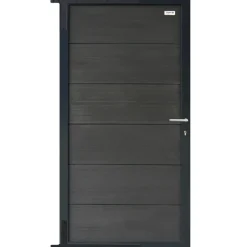 Brico Tuindeuren-Elephant Tuindeur Forte Wpc Antraciet 4X90X180Cm