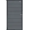 Brico Tuindeuren-Elephant Tuindeur Recht Wpc Modular Antraciet 90X180Cm