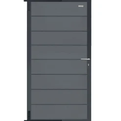 Brico Tuindeuren-Elephant Tuindeur Recht Wpc Modular Antraciet 90X180Cm