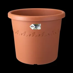 Brico Plantenpotten En -Bakken-Elho Bloempot Algarve Cilindro Rond Wielen O48Cm Terra
