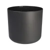 Brico Plantenpotten En -Bakken-Elho Bloempot B. For Soft Rond O14Cm Antraciet
